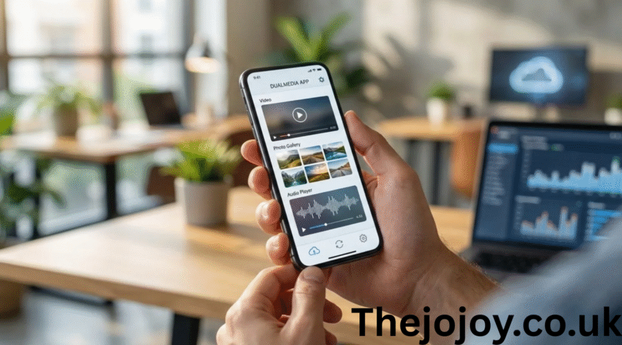 Application mobile dualmedia